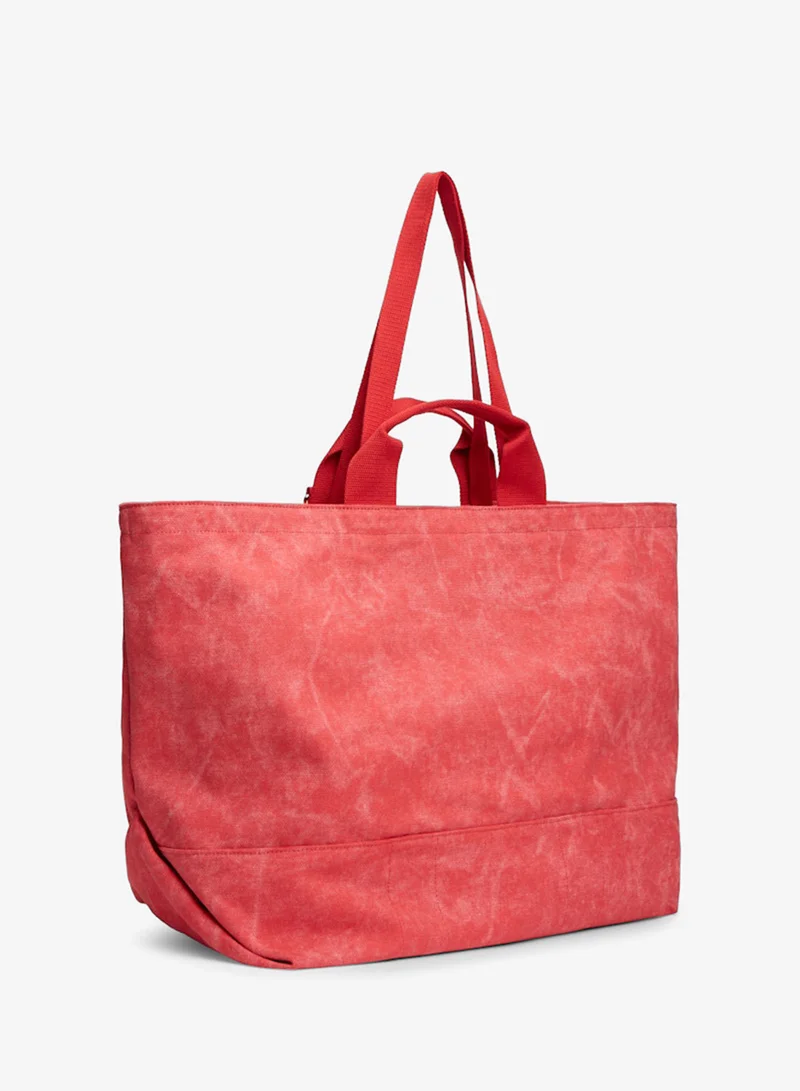 TOMMY JEANS  Wavy Flag Canvas Tote Bag for Women | Best Price UAE